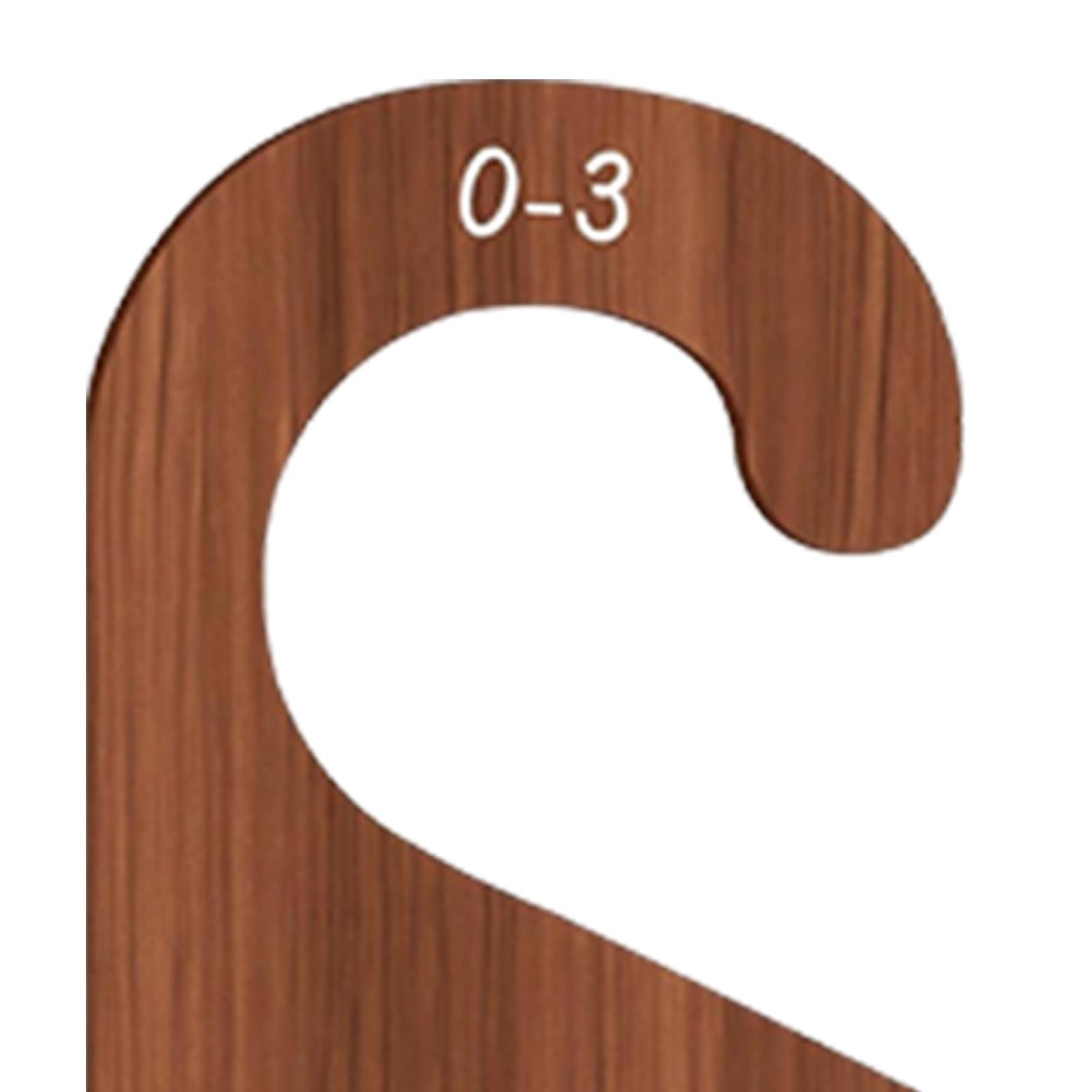 Baby Clothing Hanger Dividers - 8Pcs Baby Closet Dividers Wardrobe Hanger