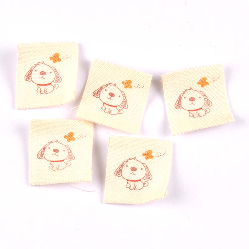 50pcs Beige cotton Woven Label - Baby Clothing Labels review and price