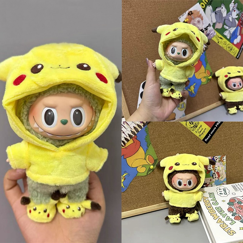15 17cm For Labubu Doll Cartoo - Baby Clothing Set review and price