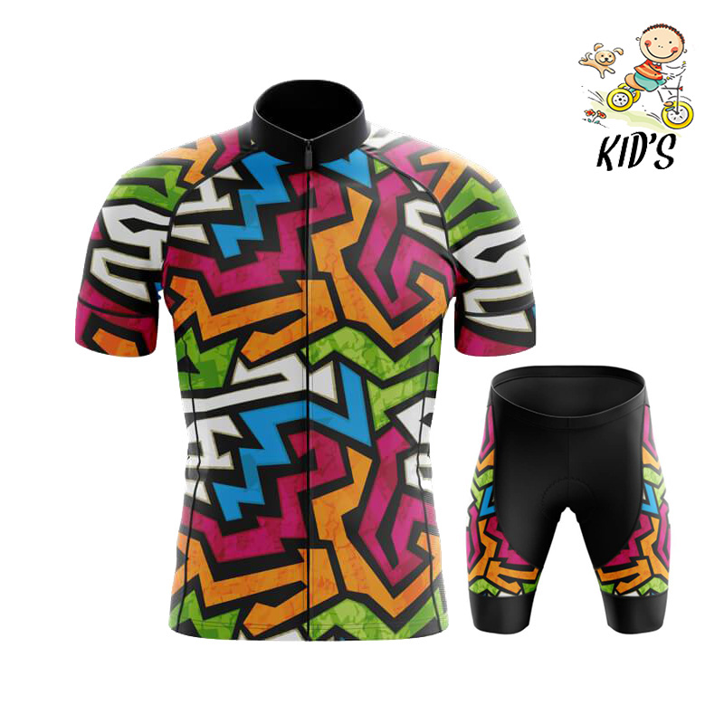 2023 Kids Cartoon Cycling Jers - Baby Clothing Factory review and price