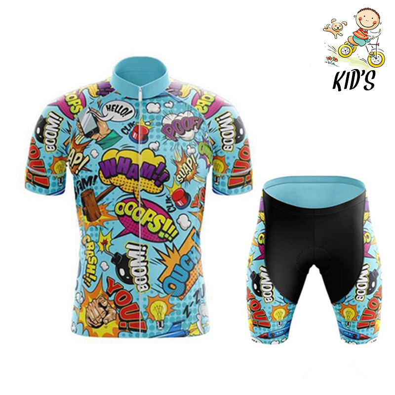 2023 Kids Cartoon Cycling Jers - Baby Clothing Factory review and price