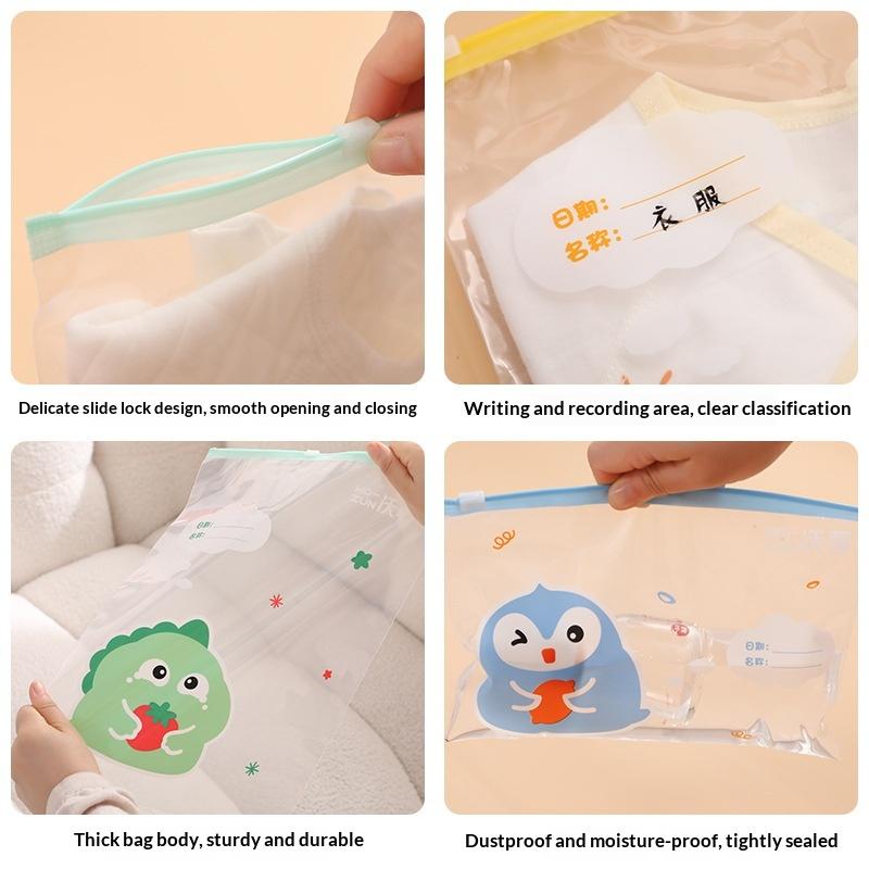 5Pcs Cartoon Baby Clothing Sto - Baby Clothing Labels review and price