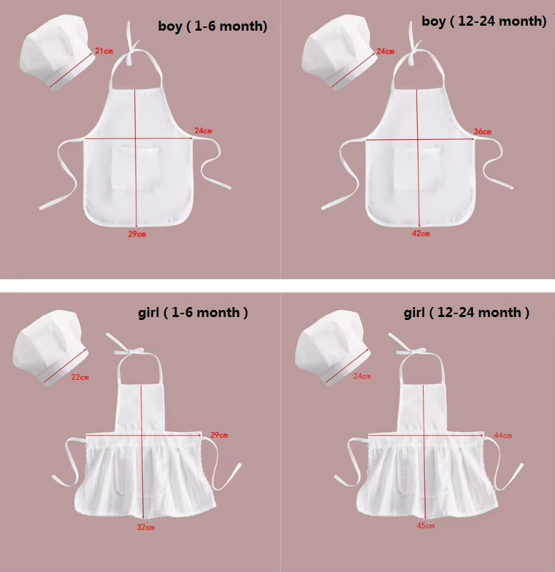 Newborn Baby Chef Costume Phot - Baby Clothing Gender Neutral review and price