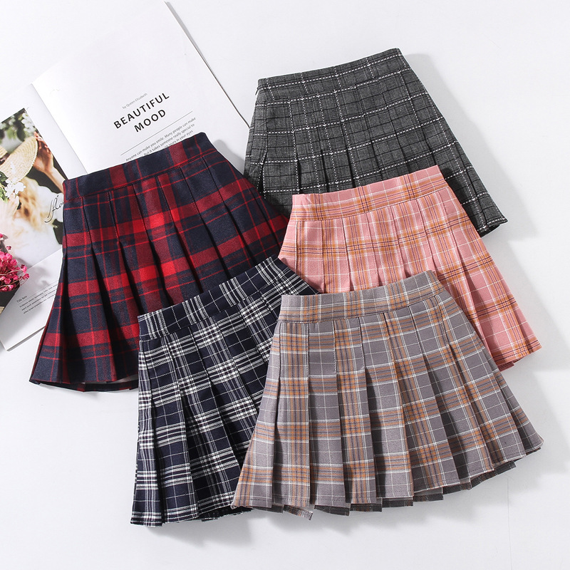 Vintage Pleated Plaid Skirts f - Baby Clothing Line review and price