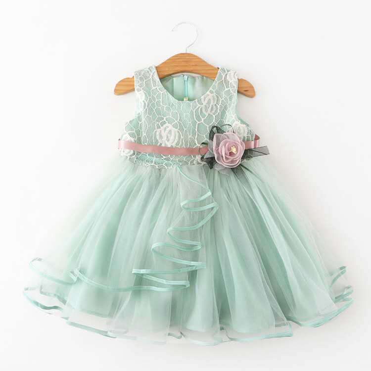 Sleeveless Baby Kids Lace Mesh - Baby Clothing Line review and price