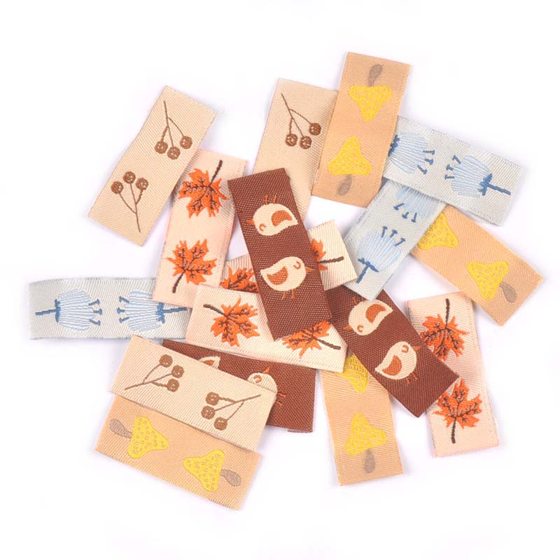 50Pcs Maple/Mushroom Embroider - Baby Clothing Labels review and price