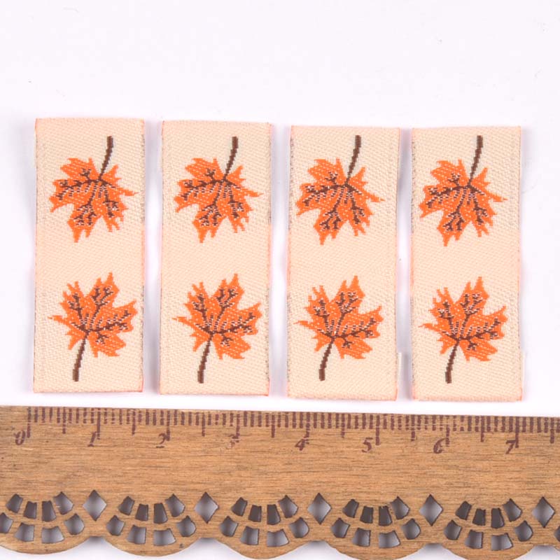 50Pcs Maple/Mushroom Embroider - Baby Clothing Labels review and price