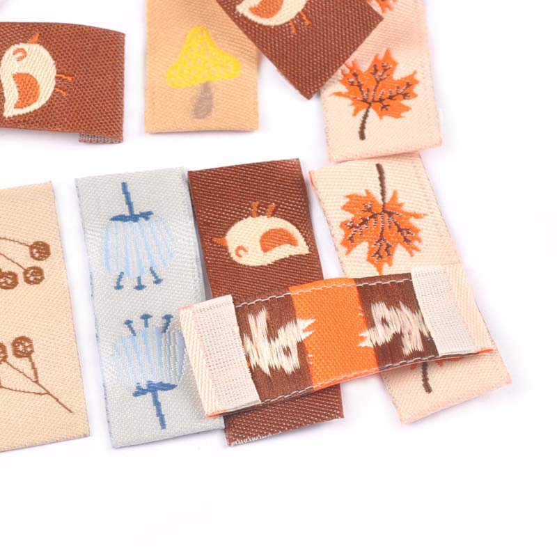 50Pcs Maple/Mushroom Embroider - Baby Clothing Labels review and price