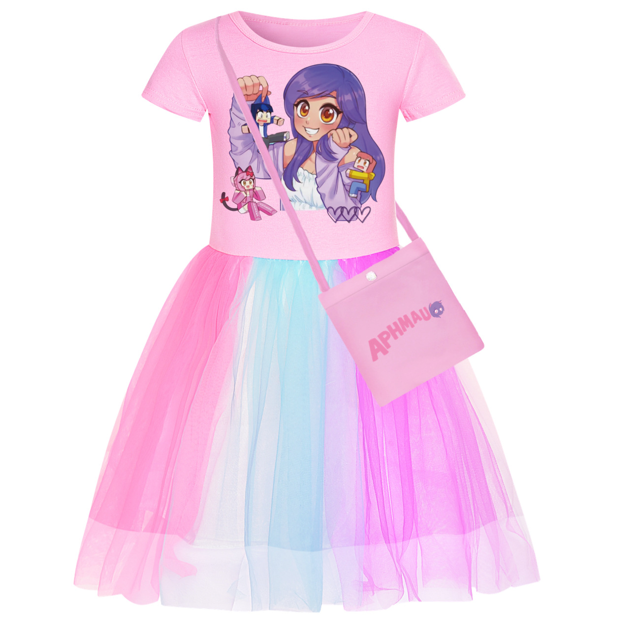 Aphmau Dress Kids Cute Short S - Baby Clothing Line review and price