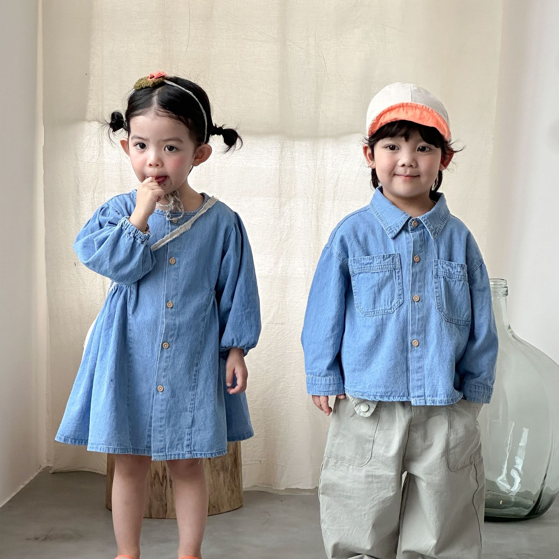 Girls Denim Dress Children 202 - Baby Clothing Line review and price
