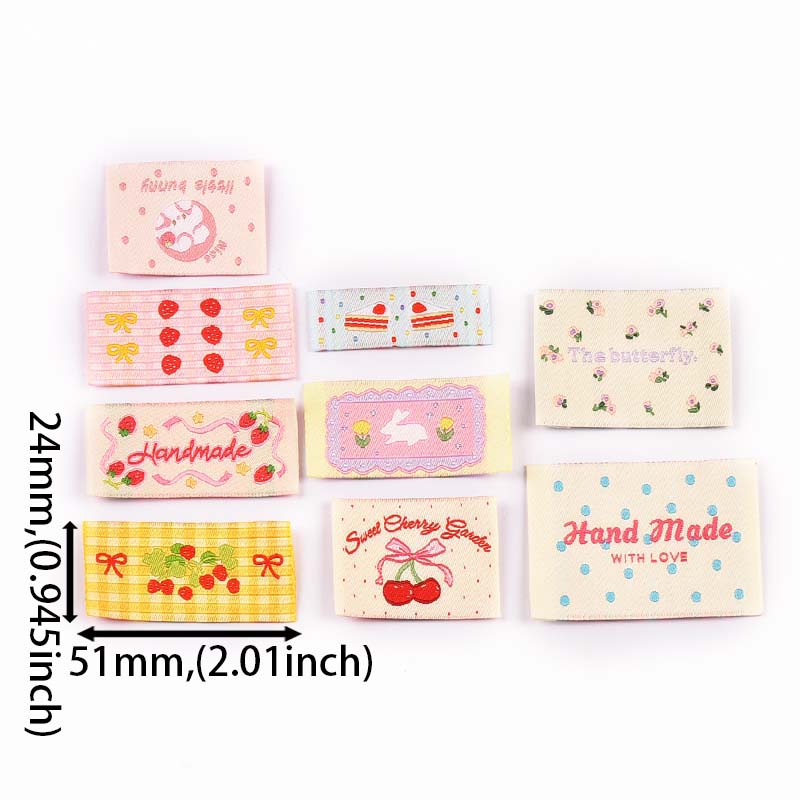 20pcs 15-56mm Mix Colorfull Ca - Baby Clothing Labels review and price