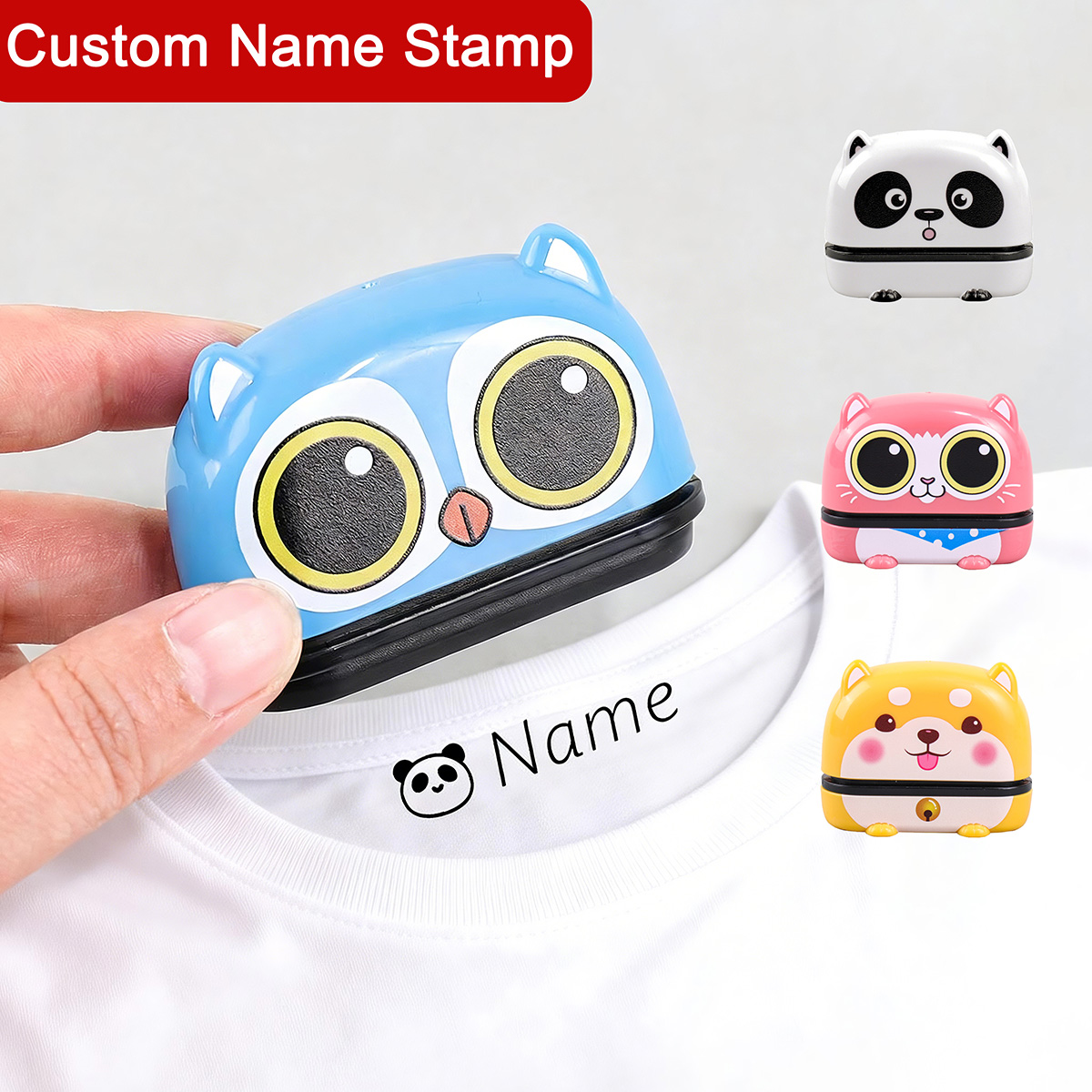 Cute Custom Name Stamp Persona - Baby Clothing Labels review and price