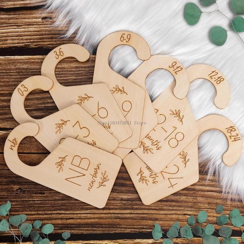 Baby Wardrobe Organizers Natur - Baby Clothing Hanger Dividers review and price