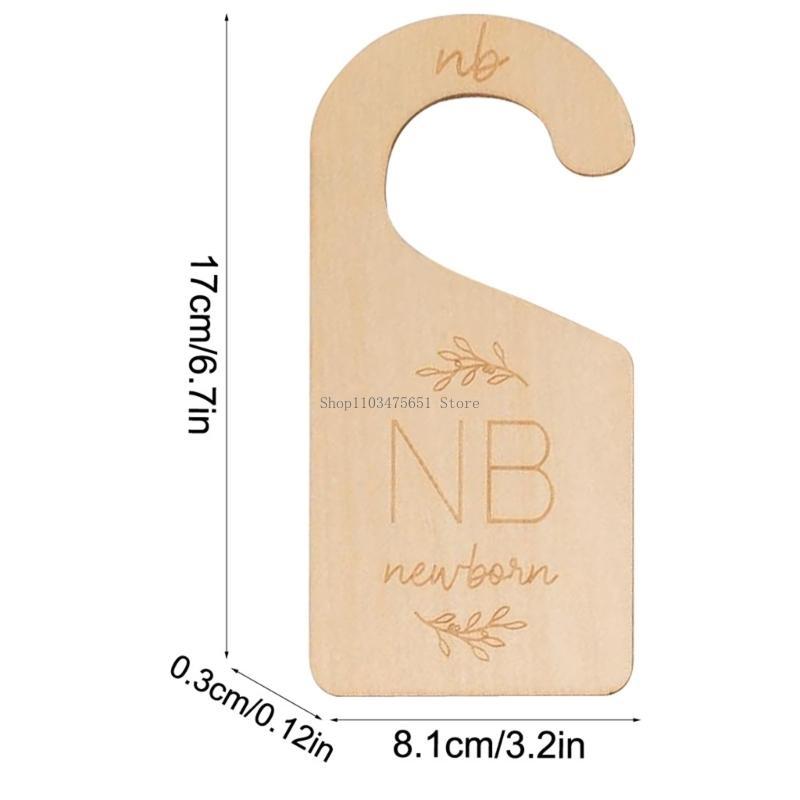 Baby Wardrobe Organizers Natur - Baby Clothing Hanger Dividers review and price