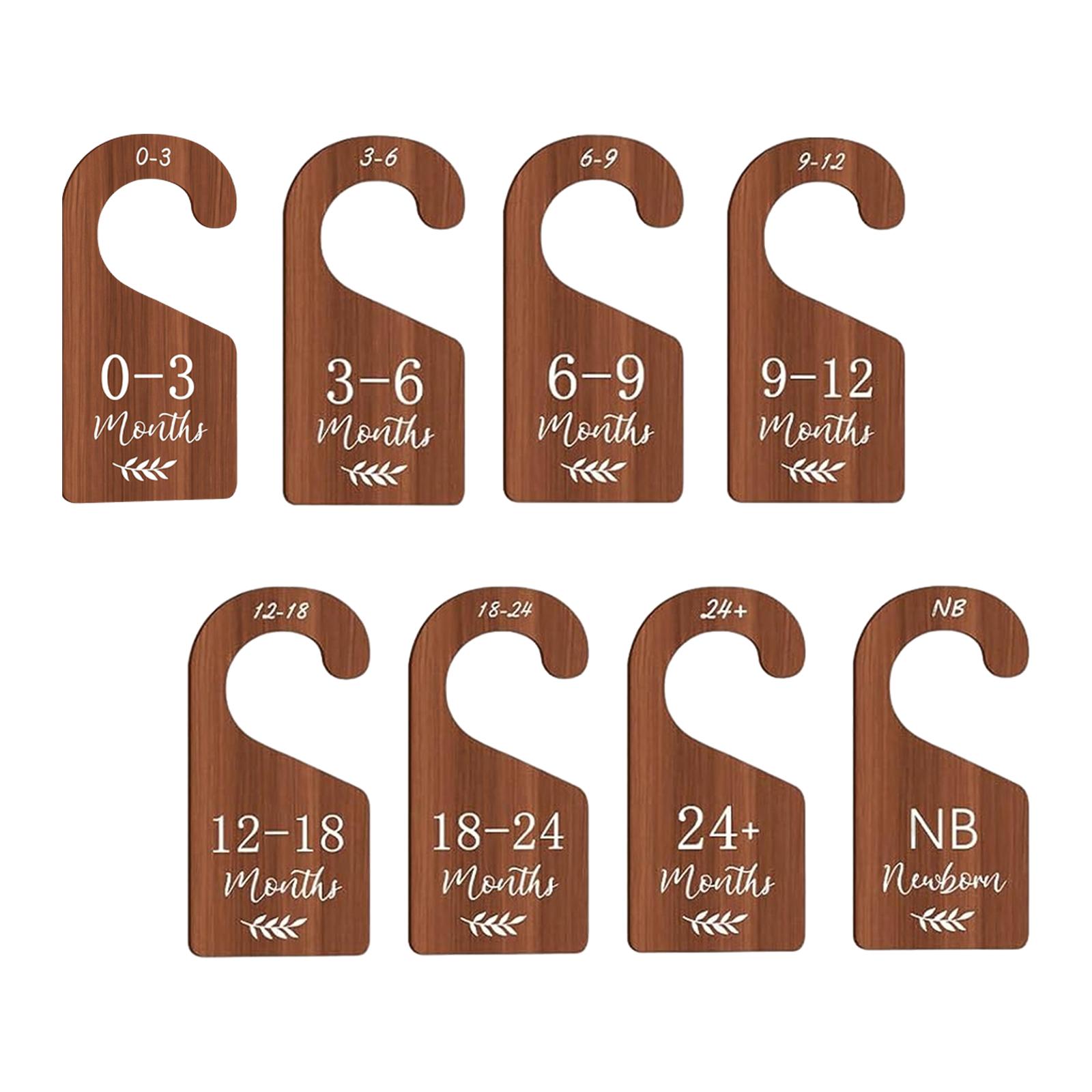 8Pcs Baby Closet Dividers Ward - Baby Clothing Hanger Dividers review and price