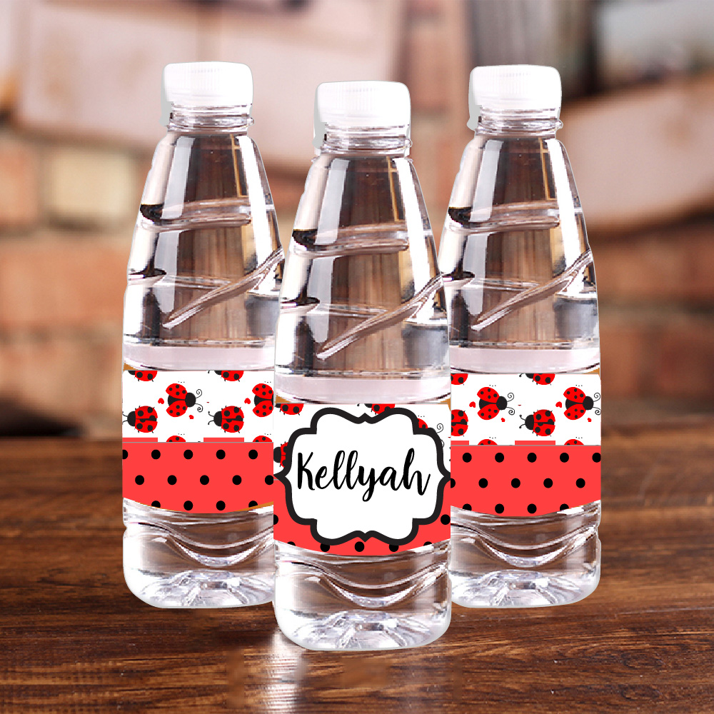 Personalised Ladybug Red Polka - Baby Clothing Labels review and price