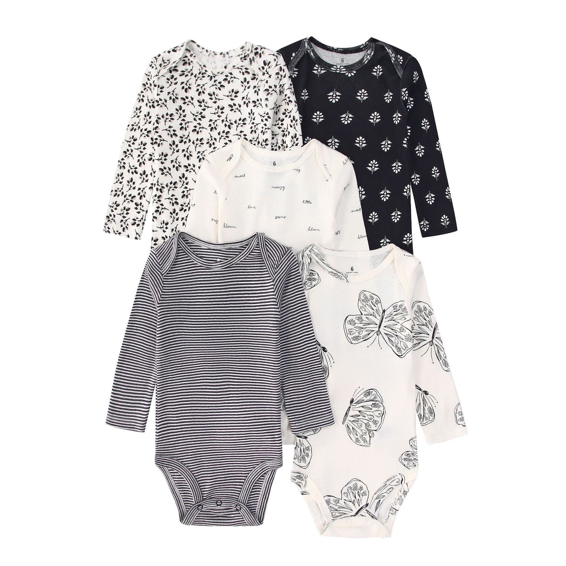 5PCS Newborn Infant Baby Bodys - Baby Clothing Gender Neutral review and price