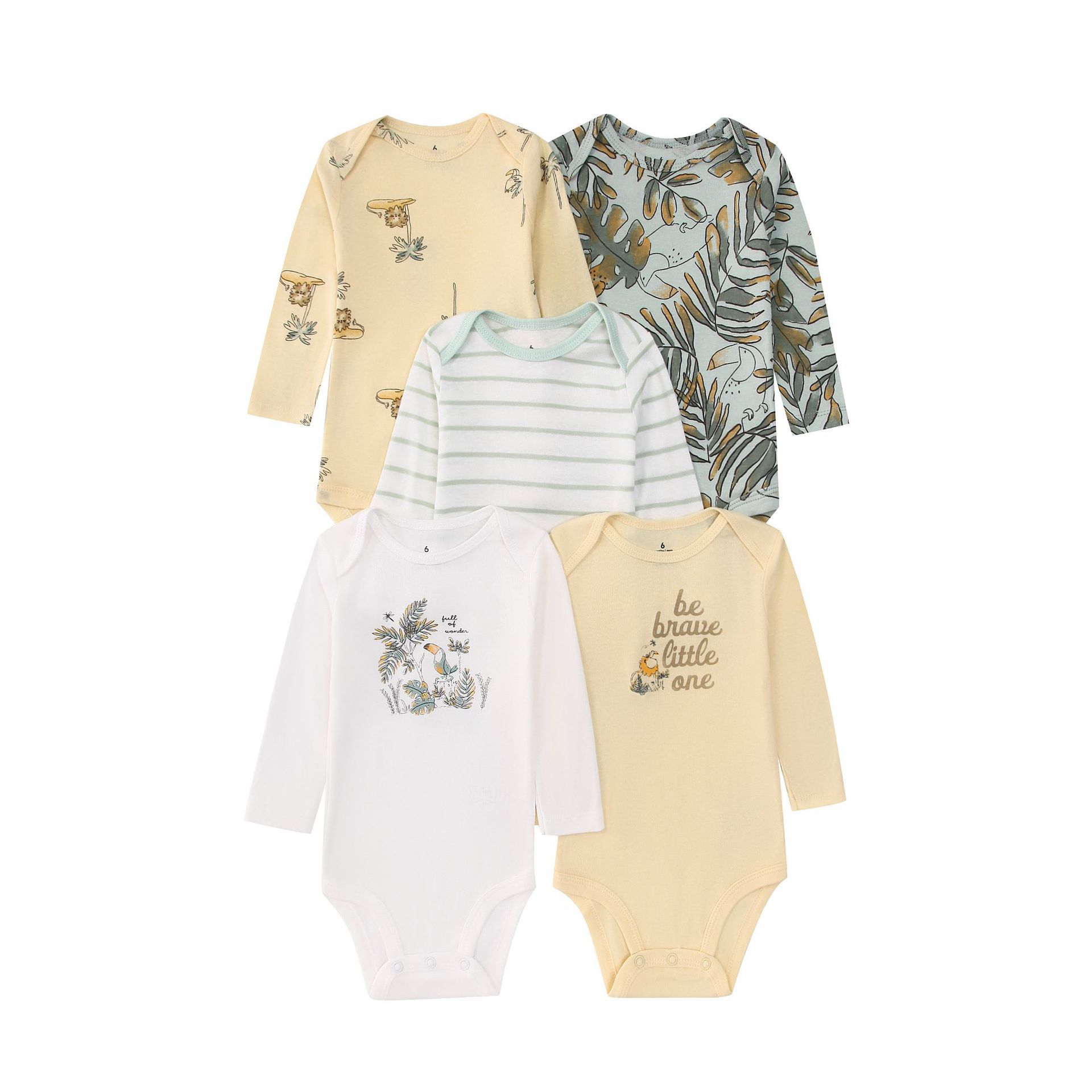 5PCS Newborn Infant Baby Bodys - Baby Clothing Gender Neutral review and price